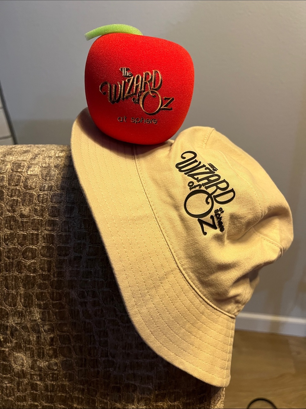 The Wizard of Oz Beige Bucket Hat - Official Logo